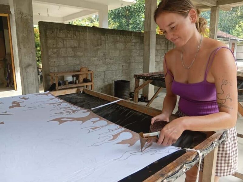 Galle: Advanced Batik Making Workshop - Craft Your Own Batik - Practical Details and Value