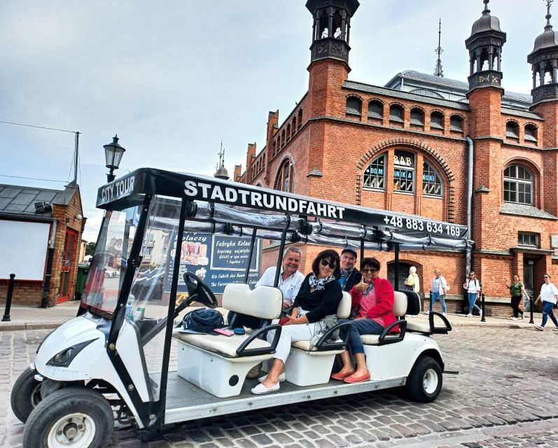 Gdansk: City Tour Live Guided by Golf Cart/Buggy Sightseeing - The Authentic Experience