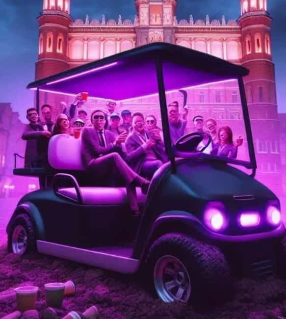 Gdansk: NO LIMIT BEER City Tour by Golf Cart - Key Points