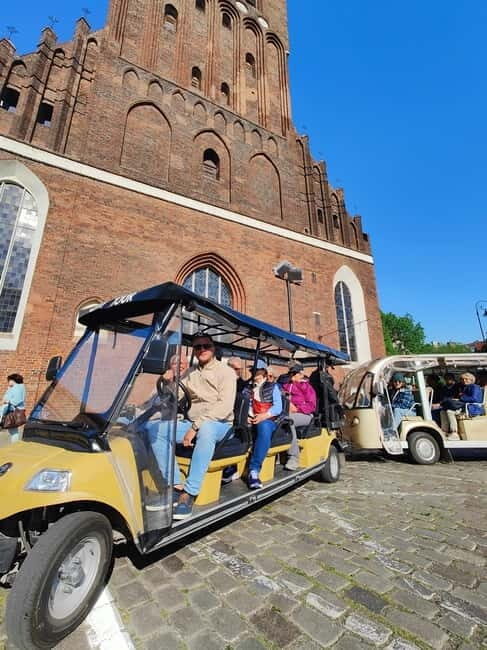 Gdansk: Shared or Private Guided City Tour by Golf Cart - Key Points