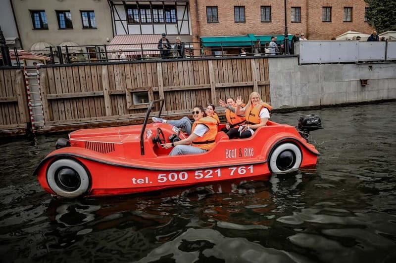 Gdask: Boat Tour on the Motawa - An Introduction to Gdansk from the Water