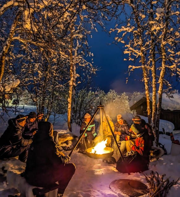 geilo-evening-family-tour-with-sledge-campfire-and-fun
