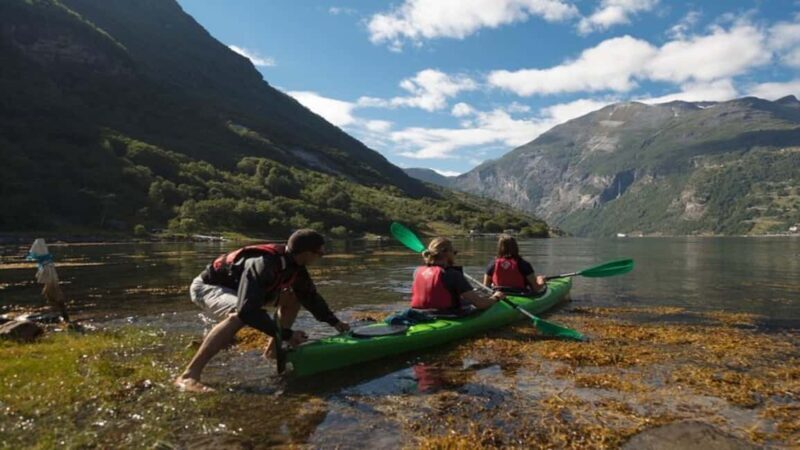 Geiranger Fjord: Single Kayak Rental - Discovering Geiranger Fjord from a Kayak