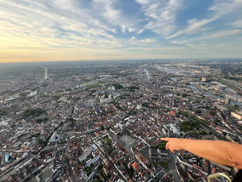 Ghent: Sunrise Hot Air Balloon Tour - Landing and Celebration