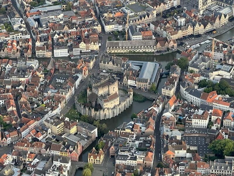 Ghent: Sunrise Hot Air Balloon Tour - The Itinerary in Detail