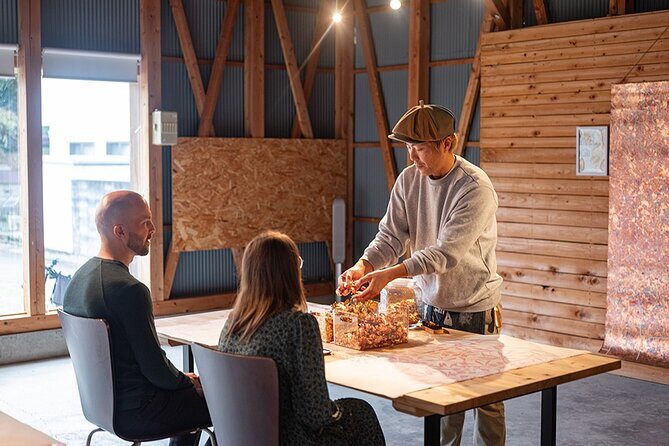 Gilded Washi Tapestry Making and Paper factory tour in Uchiko - The Sum Up