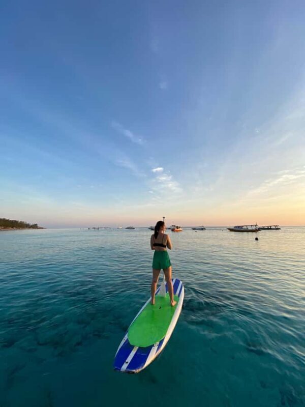 Gili SUP Or Kayak With Drone Shoot . Daylight Or Sunrise - What to Expect from the Tour
