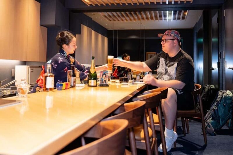 Ginza Geisha Bar Entry Ticket with Table Charge - Key Points