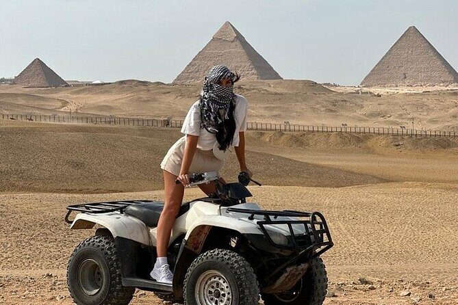 Giza Pyramid tour with ATV,Camel,Lunch,shopping,Dinner Show - Practical Details: Transportation, Timing, and Tips