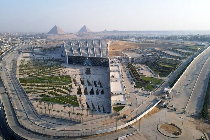 Giza pyramids and The Grand Museum From Cairo Hotels&Airport - Key Points  