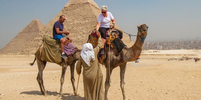Giza: Pyramids at Sunset Guided Camel Tour - The Sum Up