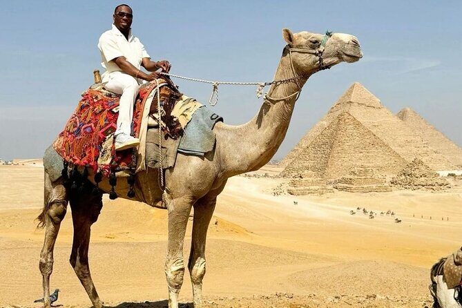 Giza Pyramids, Camel ride and Shopping with ATV Quad bike - Adventure with Quad Bikes