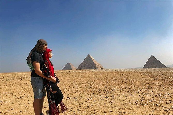 Giza Pyramids, Memphis, Sakkara, Dahshur Pyramids & El Khan Bazaar-Private Tour - Transportation and Guide Quality