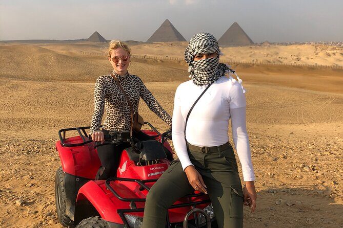 Giza Pyramids Private Luxury tour, lunch, ATV, Camel &shopping - The Camel Ride: A Classic Egyptian Experience