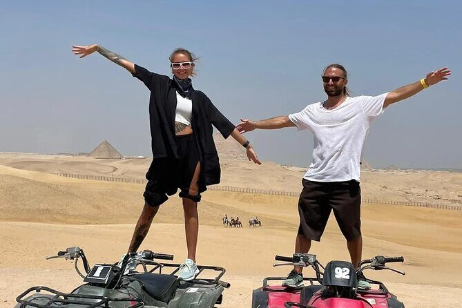Giza Pyramids private tour, ATV bike, Lunch, Camel ride, shopping - Practical Details