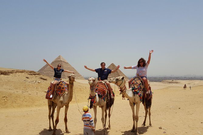 Giza Pyramids Sakkara Dahshur & Memphis - Exploring the Ancient Wonders of Egypt in a Single Day
