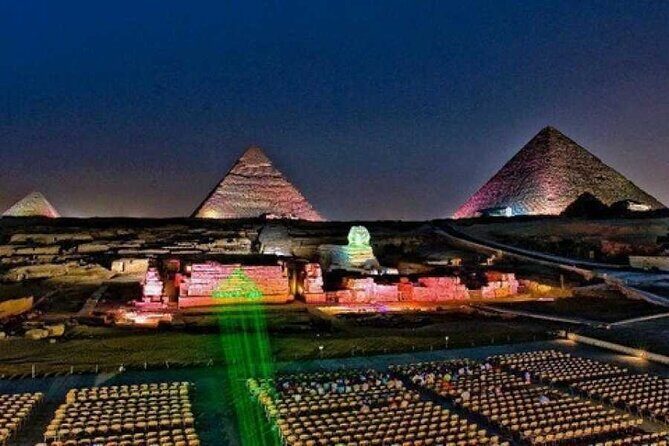 Giza Pyramids Sound and Light Show with Dinner - Key Points