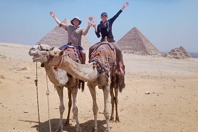Giza Pyramids, Sphinx and Egyptian Museum Guided Day Tour from Cairo - Key Points