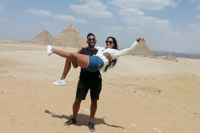 Giza Pyramids Sphinx Camel Ride Lunch with Camera Photographer - Transfers and Arrival