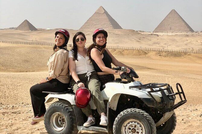 Giza pyramids ,sphinx ,quad bike &camel ride Private Excursion - The Bottom Line