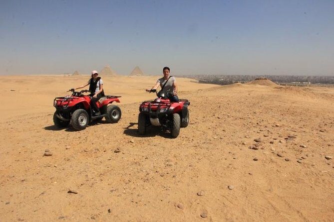 Giza Pyramids, Sphinx, Valley temple included ATV ride and Lunch - FAQ