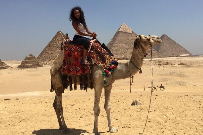 Giza pyramids,Sakkara pyramids &Memphis Include Lunch &Camel ride - Key Points