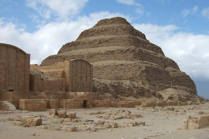 Giza pyramids,Sakkara pyramids &Memphis Include Lunch &Camel ride - Authenticity and Expert Guidance