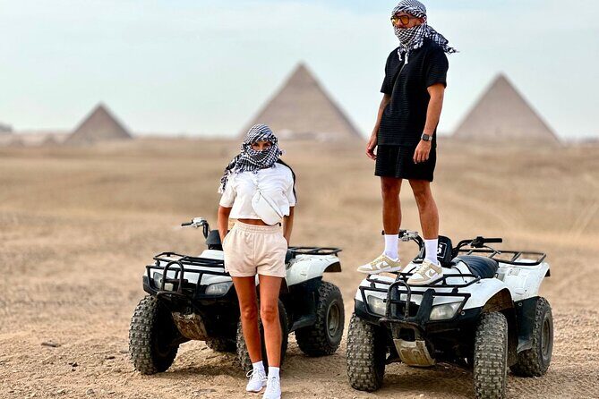 Giza pyramids,Sphinx,ATV bike,Camel ride, Dinner cruise& shopping - FAQ