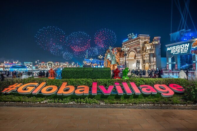 Global Village and Miracle Garden Tour With Private Transfers - The Itinerary in Detail