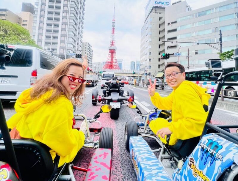 Go kart Tour from Tokyo Tower, Shibuya Crossing, Harajuku - Key Points