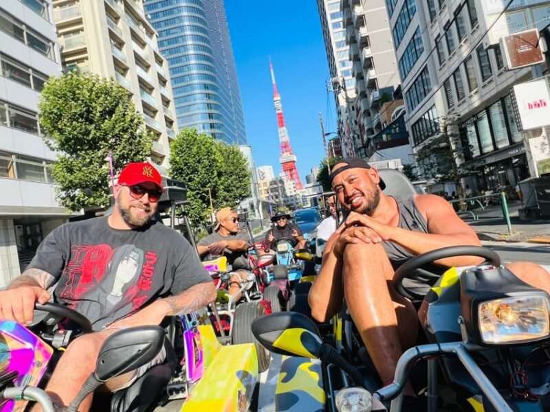 Go kart Tour from Tokyo Tower, Shibuya Crossing, Harajuku - FAQ