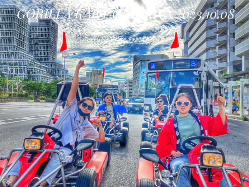 Go-kart Tour In Naha by GORILLA KART OKINAWA - Key Points