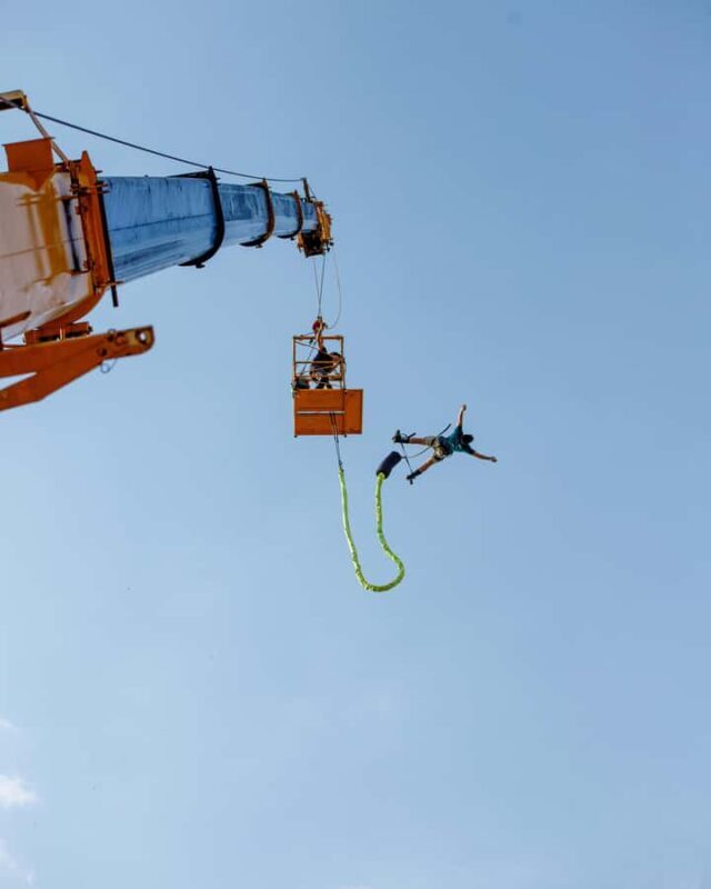 Goa: Bungee Jumping - Goa: Bungee Jumping – An Adrenaline-Filled Highlight in India
