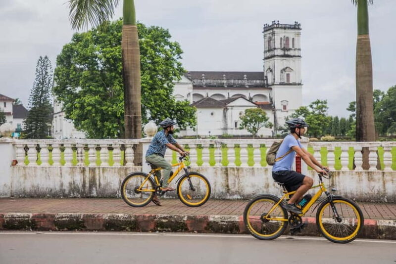 Goa: Old Goa and Divar Island E-Bike Tour with Snacks - Discovering Old Goa’s Architectural Marvels  