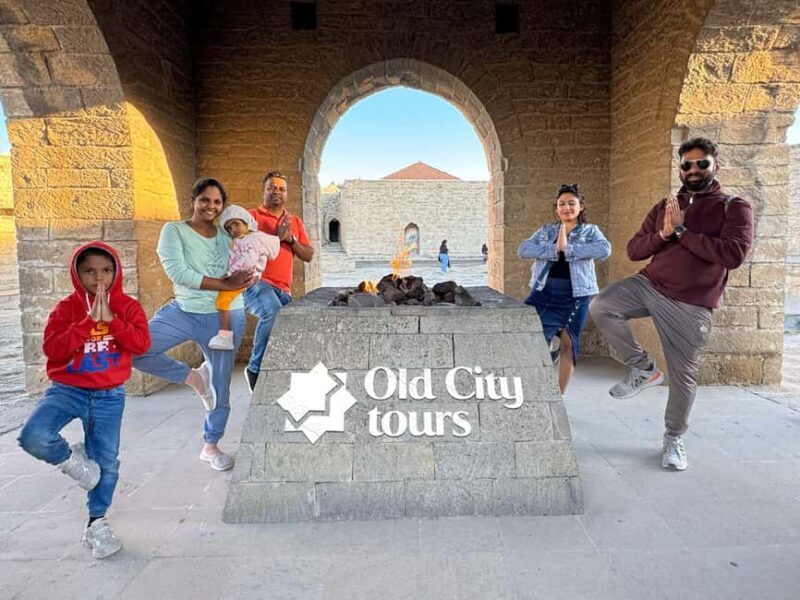Gobustan & Mud, Fire Temple, Burning Mountain, H.A. Center - Key Points