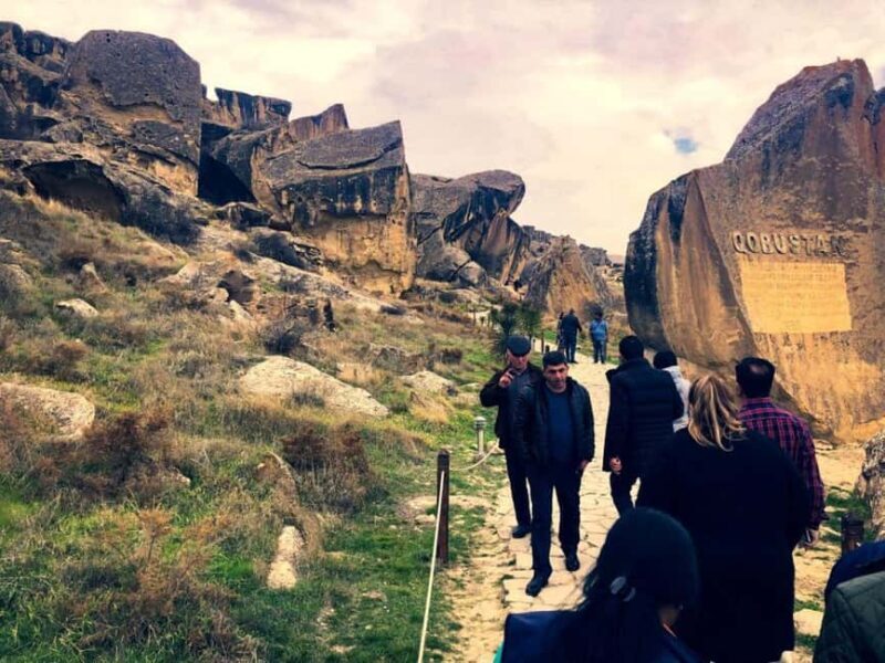 Gobustan, Mud volcanoes, Fire temple, Fire Mountain Tour - Exploring Religious and Industrial Heritage: Fire Temple & Oil Well