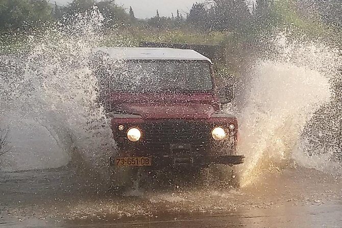 Golan Heights private site seeing Jeep Tour - Key Points