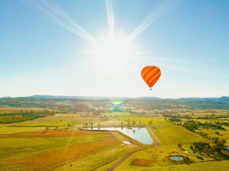 Gold Coast: Hot Air Balloon Flight+Vineyard Breakfast+Alpaca - Key Points