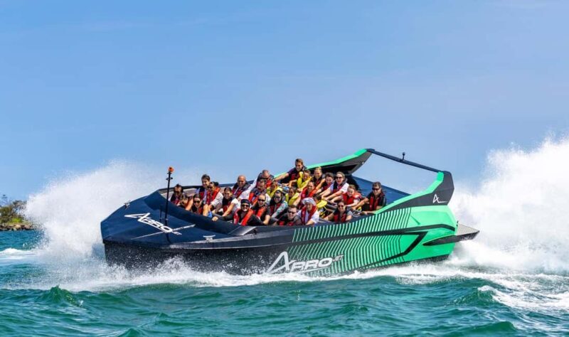 Gold Coast: Jet Boat Ride & Sea World Entry Ticket - The Jet Boat Experience: High-Speed Fun with a View