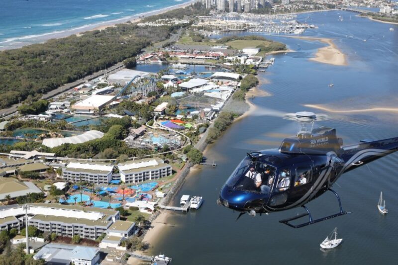 Gold Coast: Sea World and Broadwater Scenic Helicopter Tour - The Value of a Short Flight