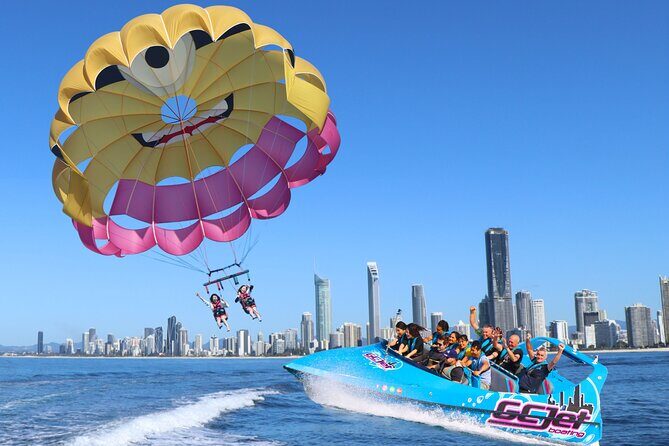 Gold Coast & Surfers Paradise - Parasail & V8 Jetboat Combo - A Complete Look at the Tour Experience