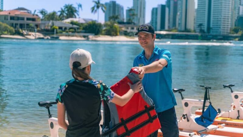 Gold Coast: Surfers Paradise Waterbike Experience - Key Points