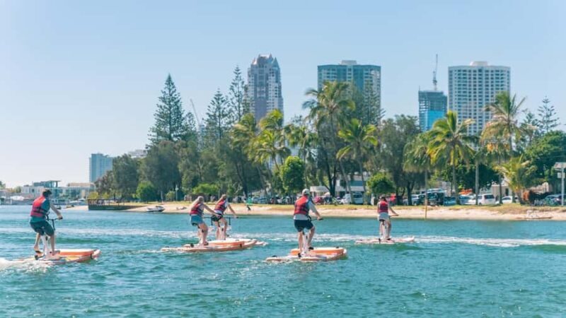 Gold Coast: Surfers Paradise Waterbike Experience - The Route and Scenic Highlights
