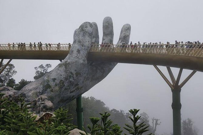 GOLDEN BRIDGE BA NA HILLS& CABLE CAR RIDE & Buffet Lunch(Private) - An In-Depth Look at the Itinerary