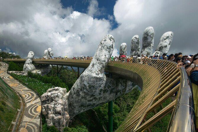GOLDEN BRIDGE & BA NA HILLS via CABLE CAR from DA NANG or HOI AN - Key Points