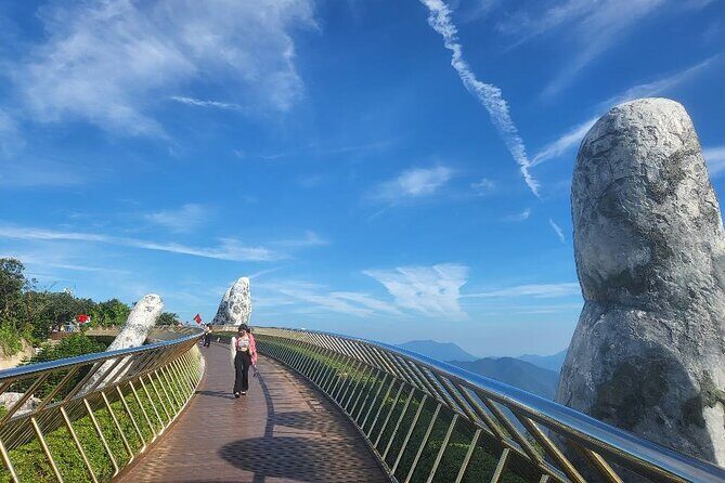 Golden Bridge Ba Na, Marble Mountain,Dragon Bridge,Monkey Mountain- Fullday Tour - Key Points
