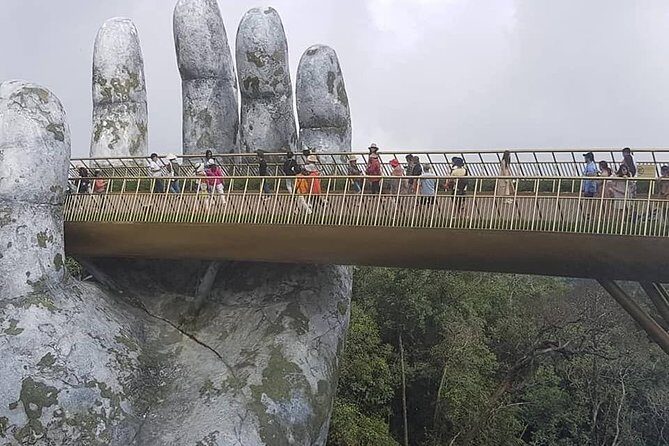 Golden Bridge Ba Na, Marble Mountain,Dragon Bridge,Monkey Mountain- Fullday Tour - FAQ