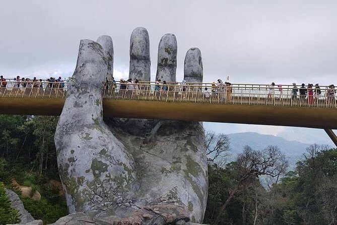 GOLDEN BRIDGE, MARBLE MOUTAIN,LADY BUDDHA from CHAN MAY PORT ( Shore Excursion) - An In-Depth Look at the Itinerary