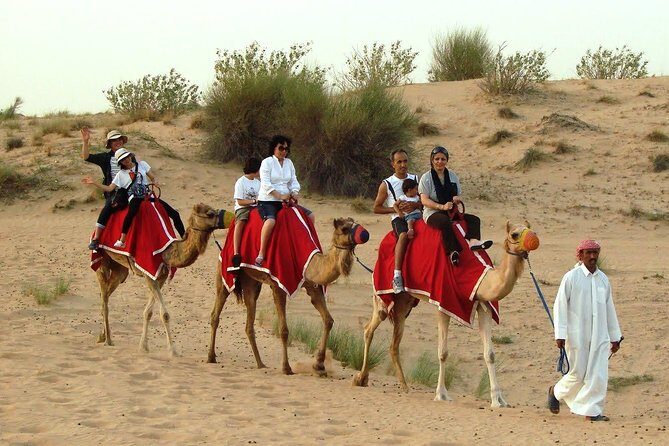Golden Dunes & Sunset Safari with BBQ, Camel Ride & Sandboarding - Frequently Asked Questions