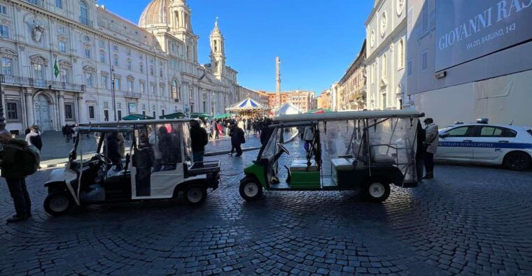 golf-car-tour-roman-restaurant